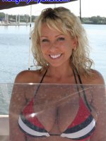 Slutty Akysha sucks some cock and gets a good fucking whike out on her boat – Naughty Alysha,  MILF,  Big Tits