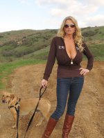 Out and about on my little Trek through the dirt roads,  I just can't help but pull my titties out,  the air feels great on them. - MILF,  Big Tits,  Kelly Madison