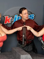 K-jugs: Samantha And Renee Threesome - Big Tits,  Blowjob,  Cumshot