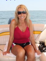 Watch this whore fuck herself with big toys while out on her boat – Naughty Alysha,  MILF,  Big Tits