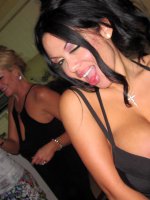 These goofy drunken bastards can't seem to keep their clothes on after a few tasty cocktails! - MILF,  Big Tits,  Kelly Madison